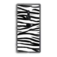 Zebra pattern: Sony Xperia XZ2 Transparant Hoesje Zebra pattern: Sony Xperia XZ2 Transparant Hoesje
