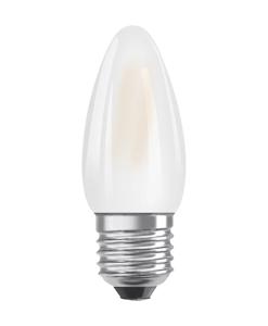 OSRAM 4058075437265 LED-lamp Energielabel E (A - G) E27 Kaars 4 W = 40 W Warmwit (Ø x l) 35 mm x 92 mm 1 stuk(s)