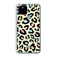 Leopard pattern: Google Pixel 5 Transparant Hoesje