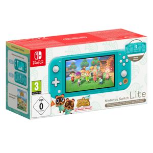 Nintendo Switch Lite Animal Crossing: New Horizons Timmy & Tommy Aloha Edition draagbare game console 14 cm (5.5") 32 GB Touchscreen Wifi Turkoois