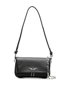 Zadig&Voltaire sac à bandoulière Rock Nano en cuir - Noir