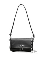 Zadig&Voltaire sac à bandoulière Rock Nano en cuir - Noir - thumbnail