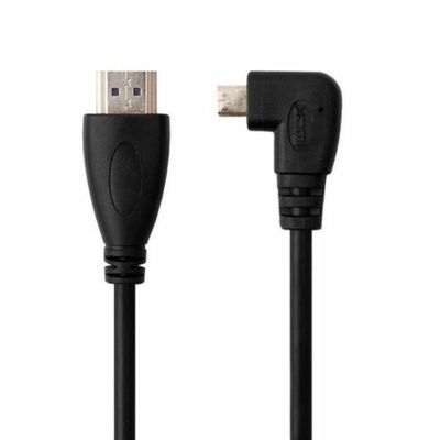 90° Right Angel Micro HDMI to HDMI Cable, 50cm