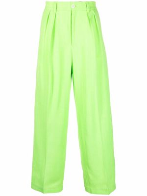 Jacquemus pantalon Le Pantalon Mela à coupe ample - Vert
