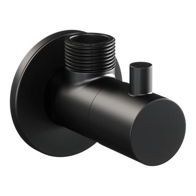 Hoekstopkraan Brauer Black Edition Mat Zwart
