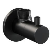 Hoekstopkraan Brauer Black Edition Mat Zwart