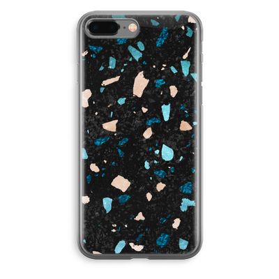 Terrazzo N°11: iPhone 8 Plus Transparant Hoesje