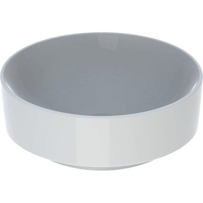 Geberit VariForm opzetwastafel rond zonder kraangat zonder overloop Ø40x15.8cm wit 500.768.01.2
