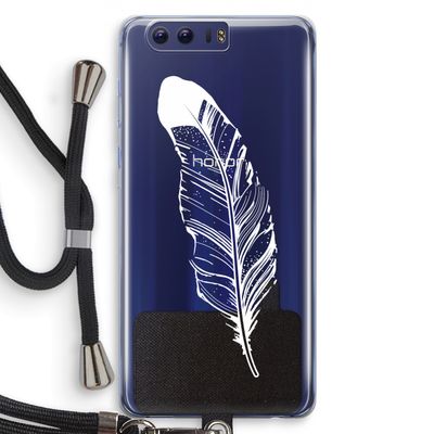 Pluim: Honor 9 Transparant Hoesje met koord