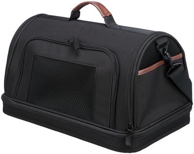 TRIXIE VLIEGTUIGTAS GATE ZWART 45X28X25 CM