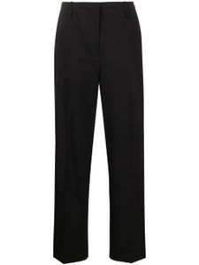 GANNI pantalon de costume à taille mi-haute - Noir