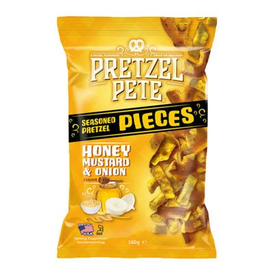 Pretzel Pete - Honey Mustard & Onion Pretzel Pieces - 160g