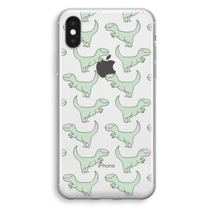 Dinos: iPhone X Transparant Hoesje