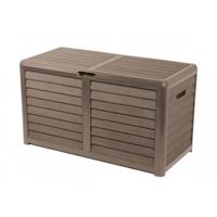 Lifetime Garden Tuinkussenbox 420L - Kussenbox voor Buiten - 117,3 x 65,3 x 54,8 cm - Opbergbox Tuin - Taupe - thumbnail