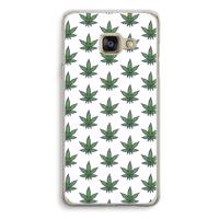 Weed: Samsung Galaxy A3 (2016) Transparant Hoesje
