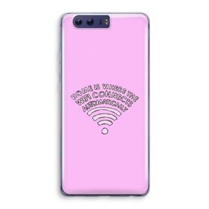 Home Is Where The Wifi Is: Honor 9 Transparant Hoesje