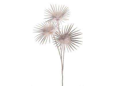 Kunsttak fountain palm spray metallic copper 74 cm - Hortus