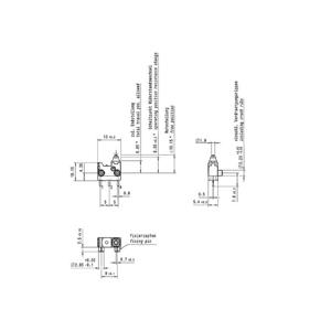 Marquardt 01060.2601-01 Microschakelaar 14 V/DC 0.1 A 1x aan/(aan) Bedieningszijde: IP67 / Aansluitzijde: IP00 Moment 1 stuk(s)