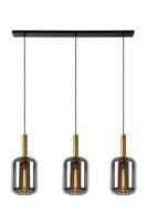 Lucide JOANET - Hanglamp - 3xE27 - Fumé