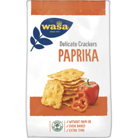 Wasa Delicate Crackers Paprika 150g bij Jumbo