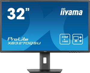 iiyama ProLite XB3270QSU-B1 computer monitor 81,3 cm (32") 2560 x 1440 Pixels Wide Quad HD LED Zwart
