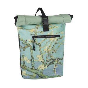 New Rebels Mart Art New York Amandel Bloesem 19L Rugzak Rolltop Waterafstotend