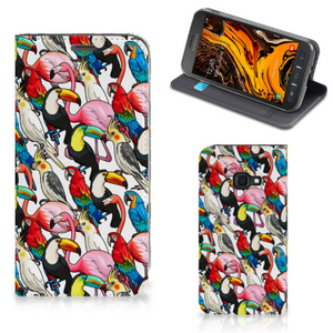 Samsung Galaxy Xcover 4s Hoesje maken Birds