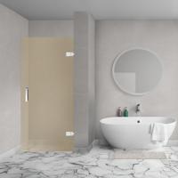 Aqua Vista Losse Glasplaat Lago front 90x200cm Champagne R-GS-LX-C90-CG Aqua Vista Losse Glasplaat Lago front 90x200cm Champagne R-GS-LX-C90-CG