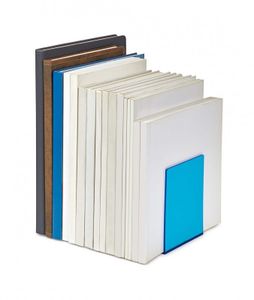 Maul Boekensteun 3513631 Afmeting, hoogte:130 mm Neonblauw 2 stuk(s)