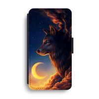 Night Guardian: iPhone XS Max Flip Hoesje