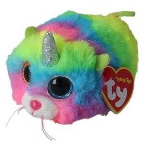 Ty Beanie Ty teeny ty&apos;s heather cat, 10cm