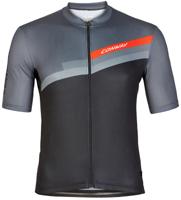 CONWAY Jersey act.full zip ss xs grey/black