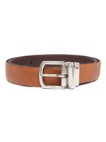 Polo Ralph Lauren ceinture réversible à boucle logo - Marron