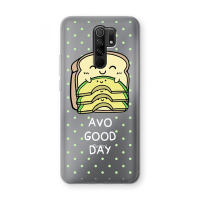 Avo Good Day: Xiaomi Redmi 9 Transparant Hoesje