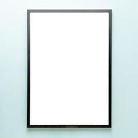 Houten lijst - Zwart 42 x 59,4 cm (A2)