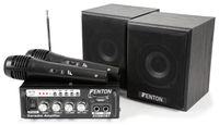 Retourdeal - Fenton AV380BT Plug&Play Karaoke set met USB en Bluetooth - thumbnail