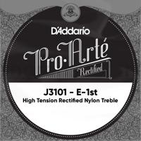 D'Addario J3101 Rectified Nylon Losse Klassieke E1-Snaar - Hoge Spanning