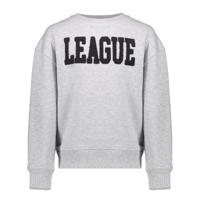 Geisha winter sweater meisjes - grijs/zwart - league