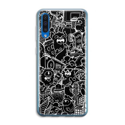 Vexx Black City : Samsung Galaxy A50 Transparant Hoesje