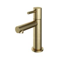 Hotbath Cobber Fonteinkraan - Opbouw - Uitvoering BB - Geborsteld Messing PVD - Messing - 230 mm - Waterbesparend