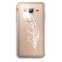 Pluim: Samsung Galaxy J3 (2016) Transparant Hoesje