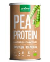 Purasana Poeder Plant Protein Erwt Natuur BIO 400g