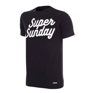 COPA Football - Super Sunday T-Shirt - Zwart