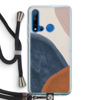 Geo #1: Huawei P20 Lite (2019) Transparant Hoesje met koord
