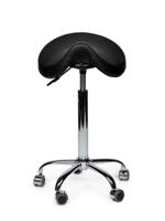 Premium zadelkruk zwart standaard