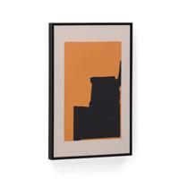 Kave Home Schilderij 'Zernu' 65 x 42cm, kleur Oranje