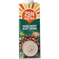 Zonnatura Rijst hazelnoot drink bio