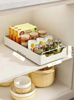 KlimPaws SlideRack - Uitschuifbare Keuken Organizer met Ladegeleider