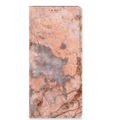 OPPO X6 Pro | Standcase | Marmer Oranje OPPO X6 Pro | Standcase | Marmer Oranje