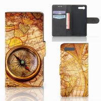 Sony Xperia X Compact Flip Cover Kompas - thumbnail